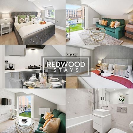 Top Quality 2 Bed 1 Bath Apartments For Contractors By Redwood Stays Reading Ngoại thất bức ảnh