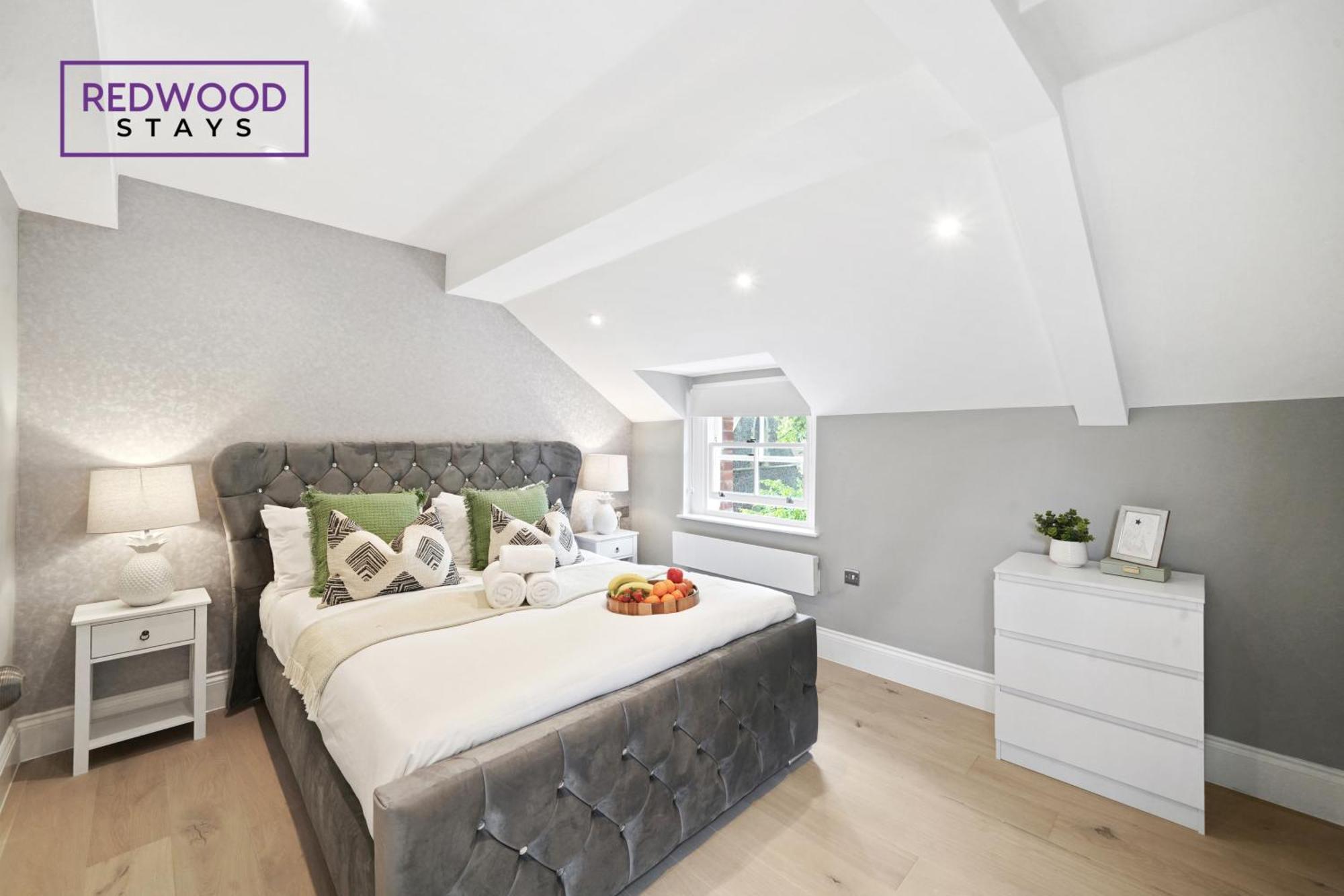 Top Quality 2 Bed 1 Bath Apartments For Contractors By Redwood Stays Reading Ngoại thất bức ảnh