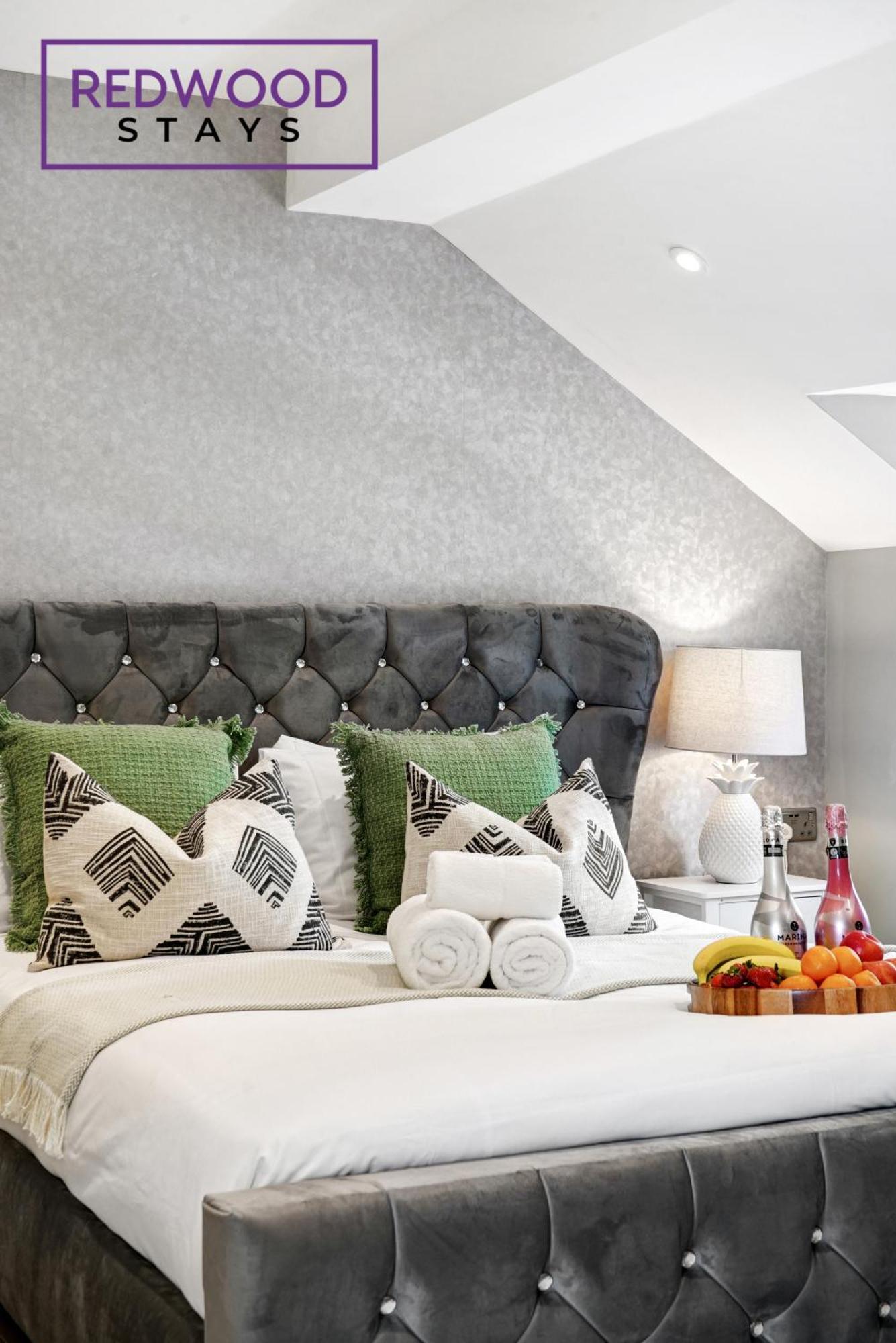 Top Quality 2 Bed 1 Bath Apartments For Contractors By Redwood Stays Reading Ngoại thất bức ảnh