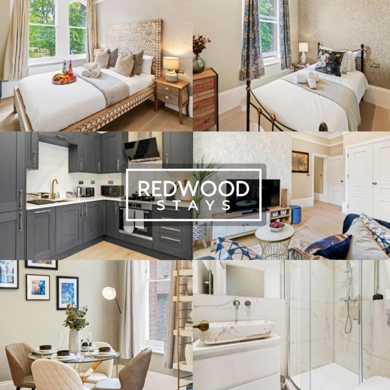 Top Quality 2 Bed 1 Bath Apartments For Contractors By Redwood Stays Reading Ngoại thất bức ảnh